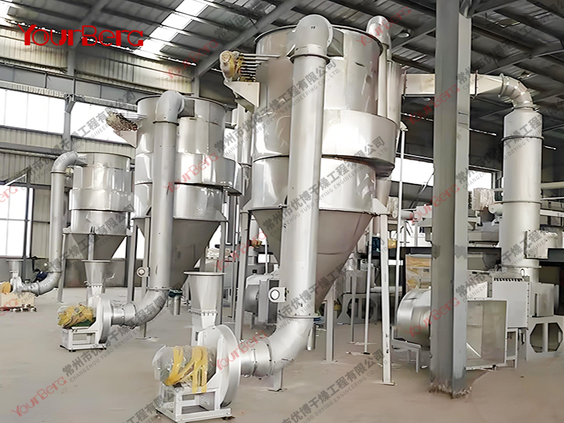 磷酸鐵閃蒸干燥機-湖南鴻躍電池材料有限公司